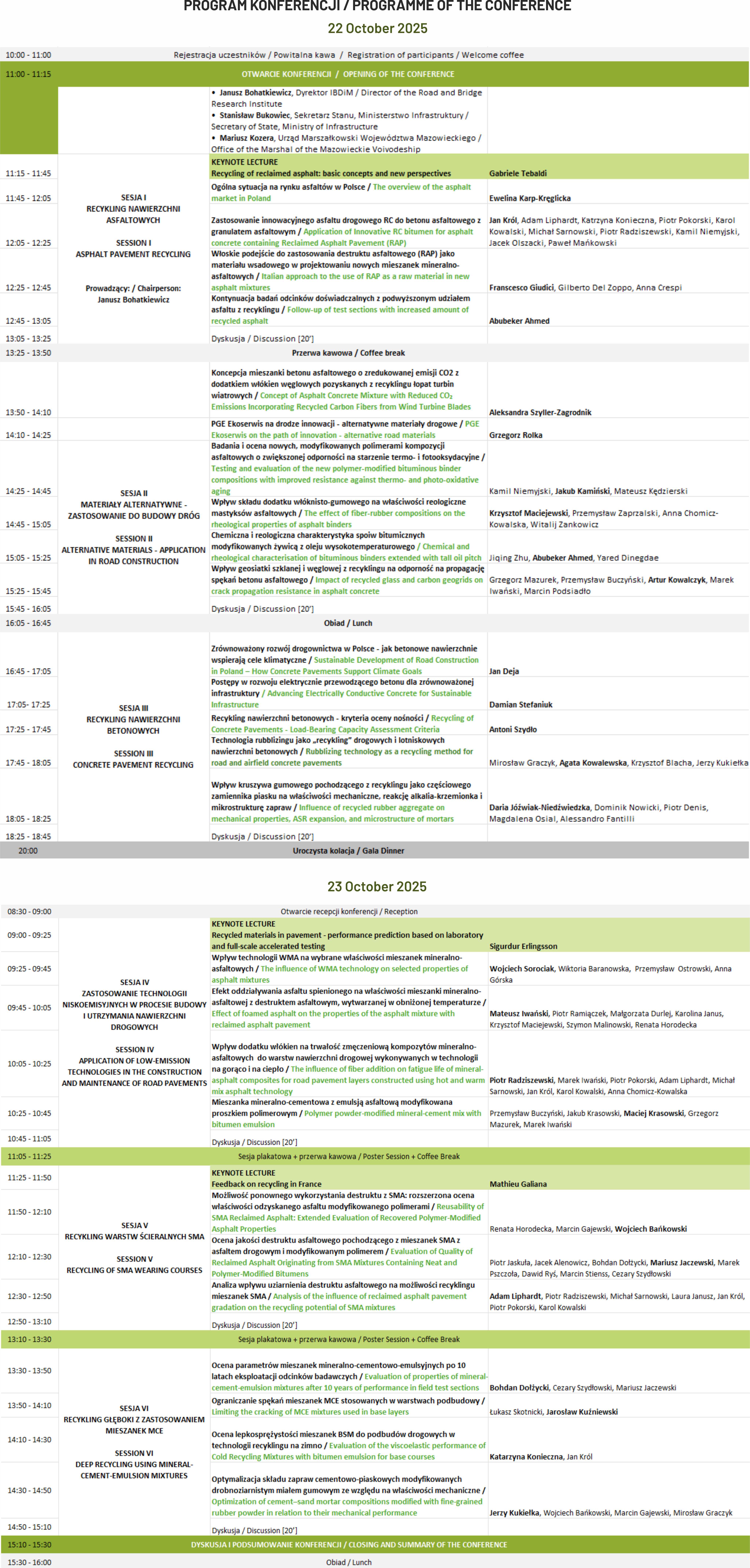 program i terminy eng m